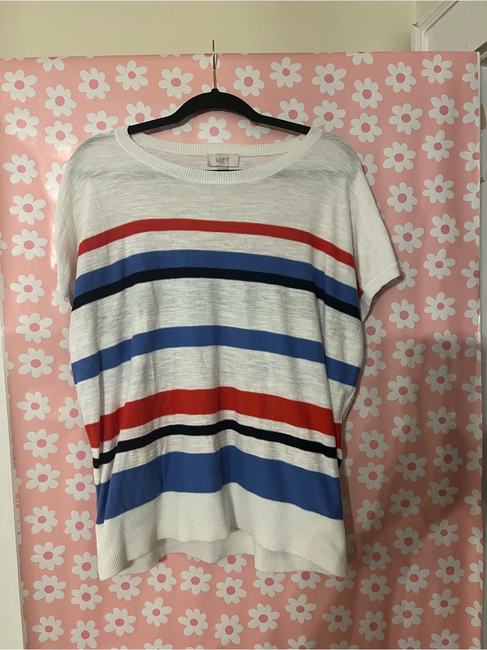 LOFT XL Striped Shirt